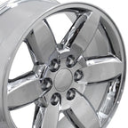 OE Wheels CV94 20x8.5 6x139.7 31et Chrome Wheel - View 2