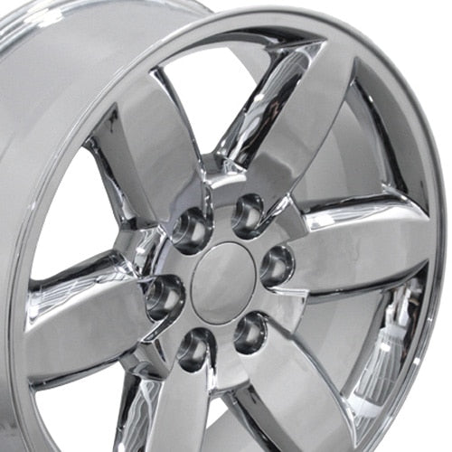 OE Wheels CV94 20x8.5 6x139.7 31et Chrome Wheel - View 2