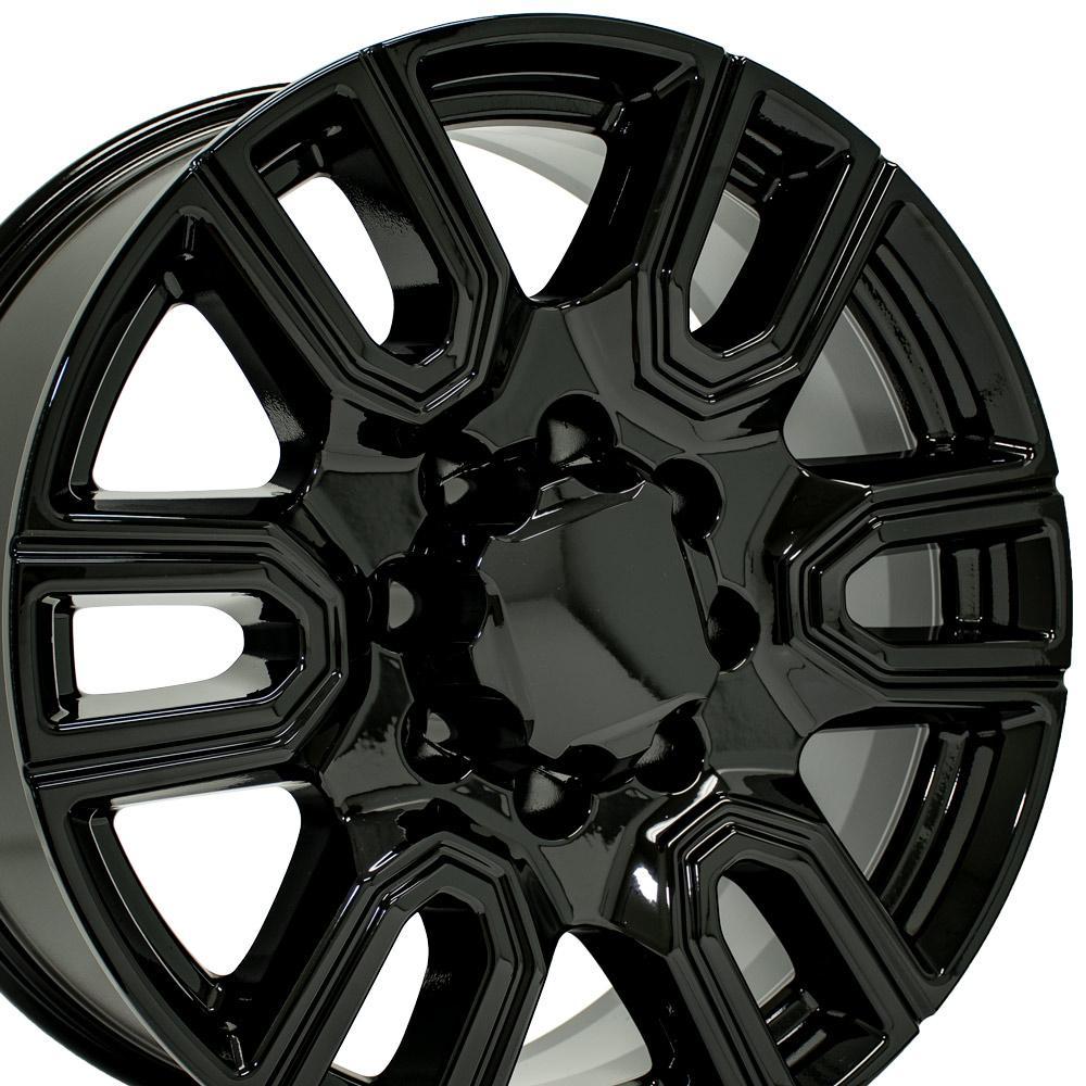 OE Wheels CV96B 20x8.5 8x180 47et Gloss Black Wheel