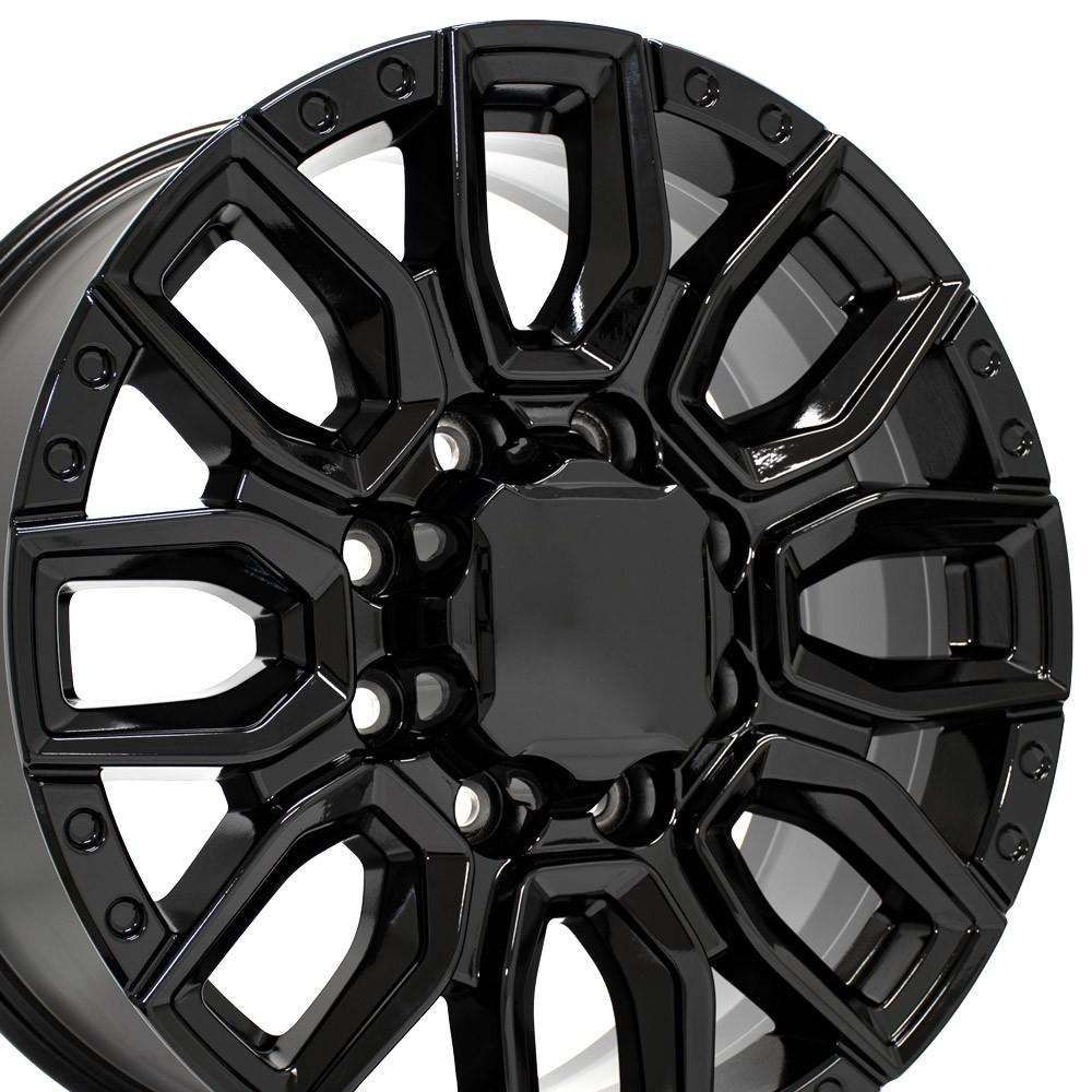 OE Wheels CV97B 20x8.5 8x180 47et Gloss Black Wheel