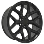 OE Wheels CV98B 24x10 6x139.7 24et Satin Black Wheel - View 3