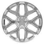 OE Wheels CV98B 24x10 6x139.7 24et Chrome Wheel - View 2
