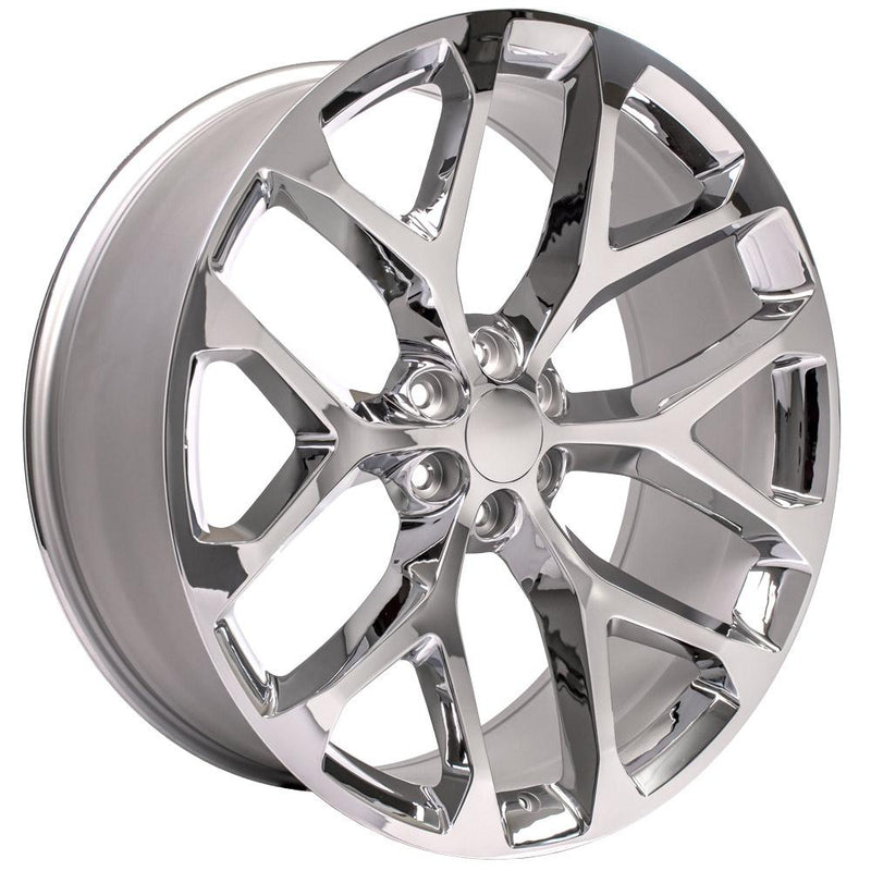 OE Wheels CV98B 26x10 6x139.7 24et Chrome Wheel - View 3