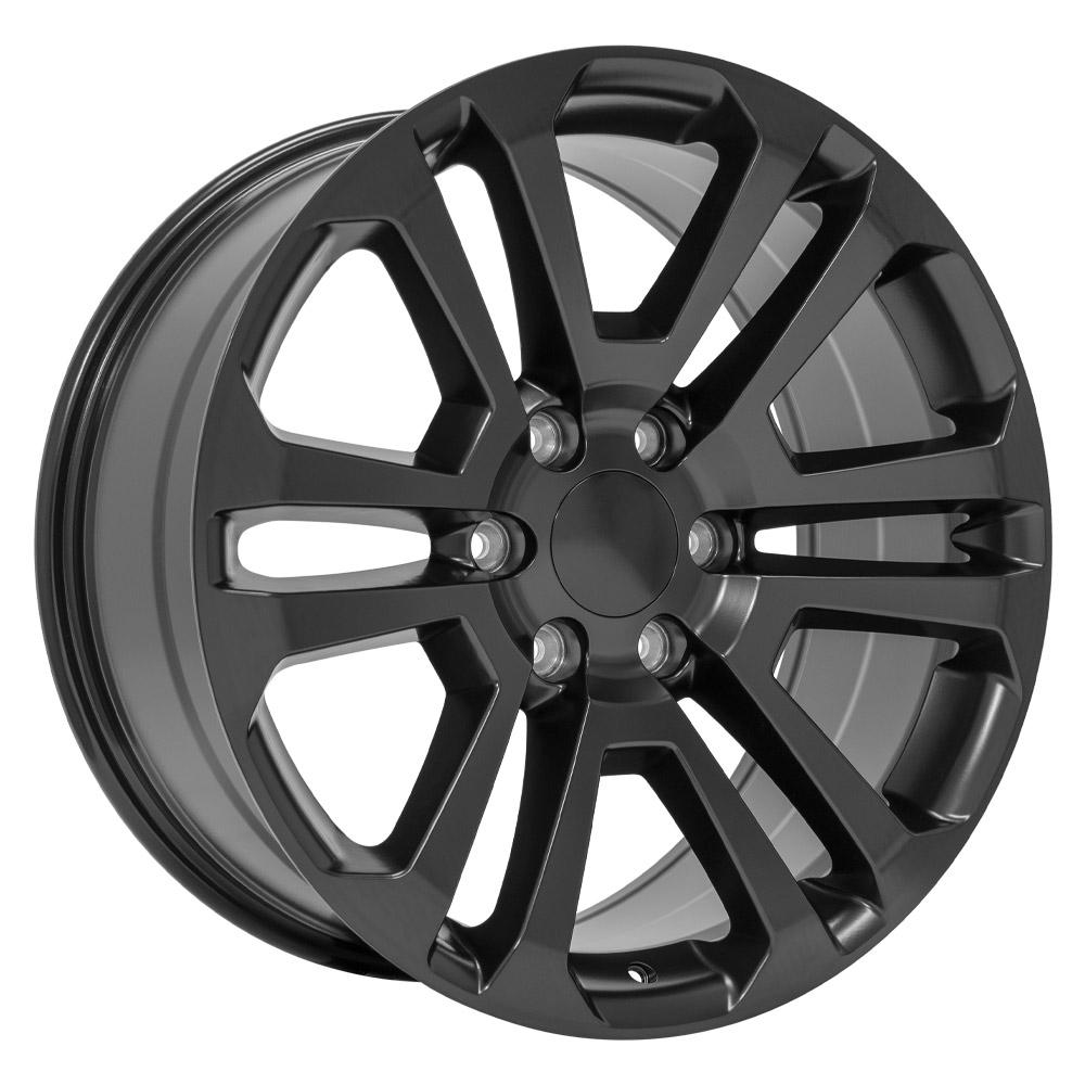 OE Wheels CV99 20x9 6x139.7 31et Satin Black Wheel - View 3