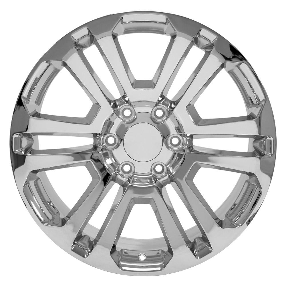 OE Wheels CV99 20x9 6x139.7 31et Chrome Wheel - View 2