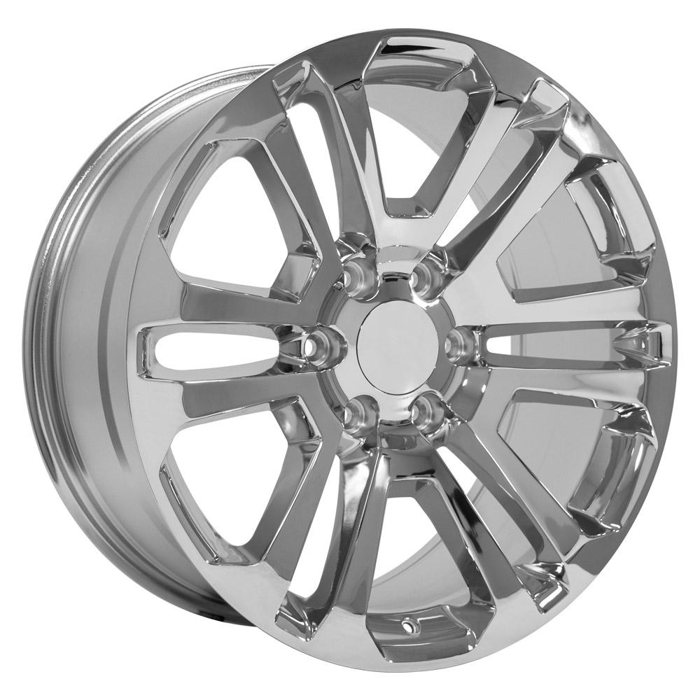 OE Wheels CV99 20x9 6x139.7 31et Chrome Wheel - View 3