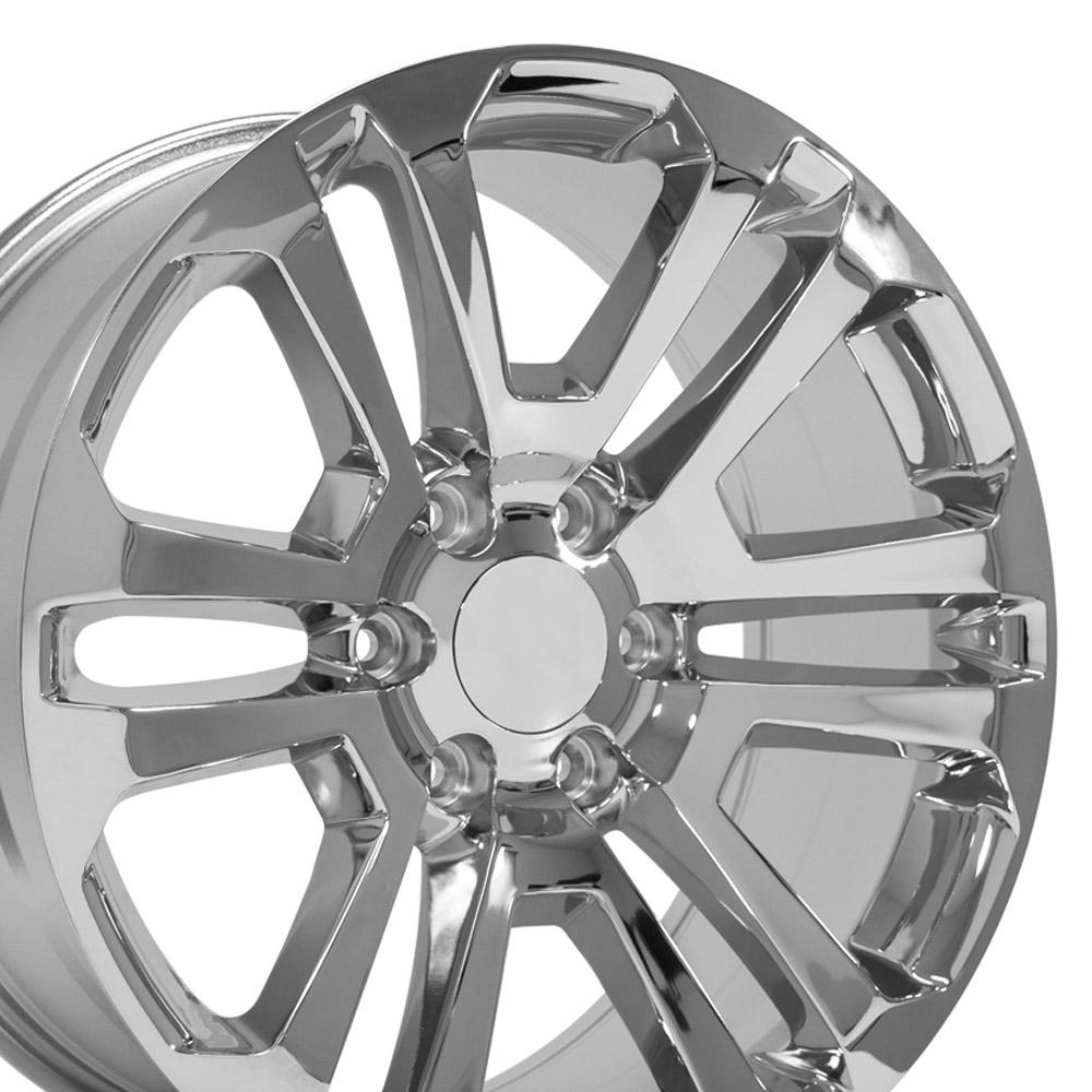 OE Wheels CV99 20x9 6x139.7 31et Chrome Wheel