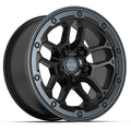 DEFIANT DF01 17x8 5x127 12et Satin Black Wheel