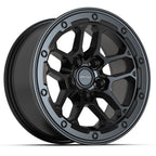 DEFIANT DF01 17x8 5x127 12et Satin Black Wheel
