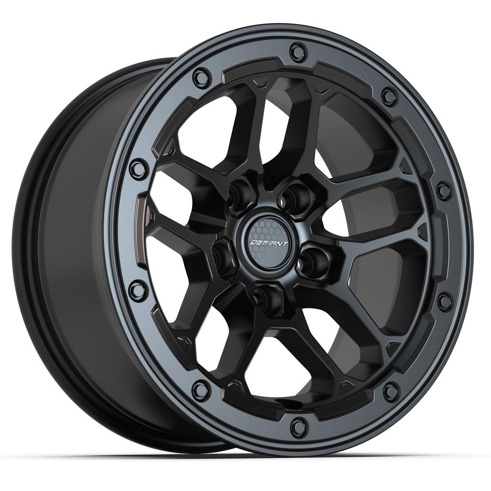 DEFIANT DF01 17x8 5x127 12et Satin Black Wheel