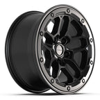 DEFIANT DF01 17x8 5x127 12et Satin Black Wheel - View 3