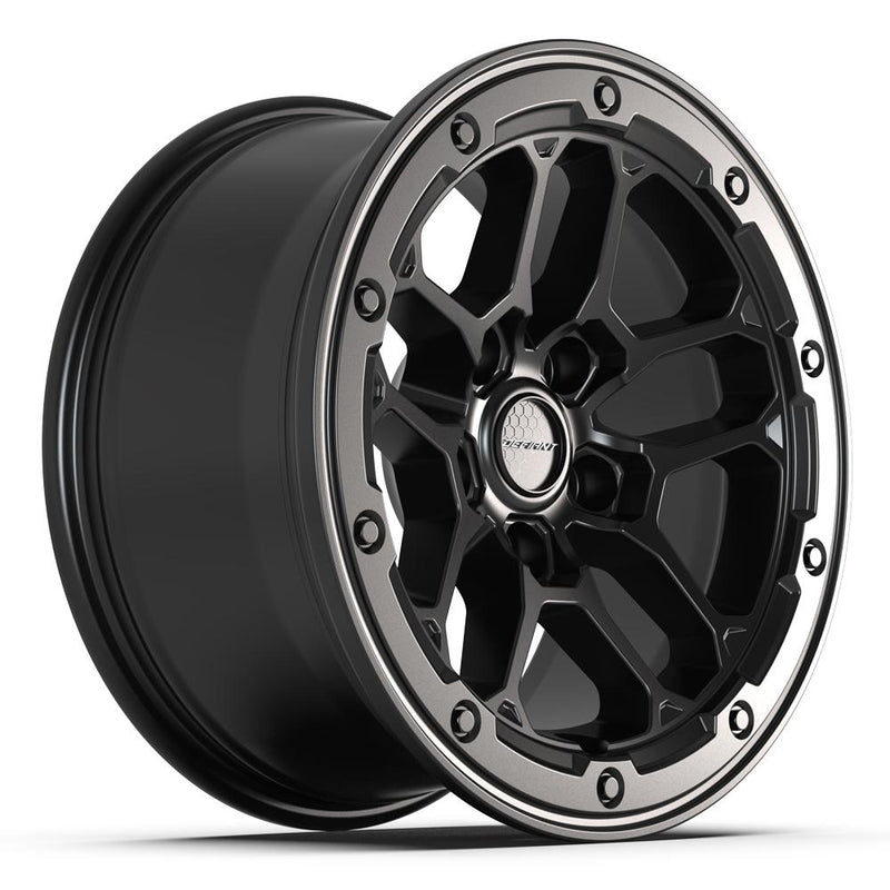 DEFIANT DF01 17x8 5x127 12et Satin Black Wheel - View 3