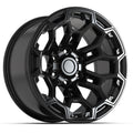 DEFIANT DF03 18x9 6x139.7 -12et Gloss Black Wheel