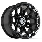 DEFIANT DF03 18x9 6x139.7 -12et Gloss Black Wheel