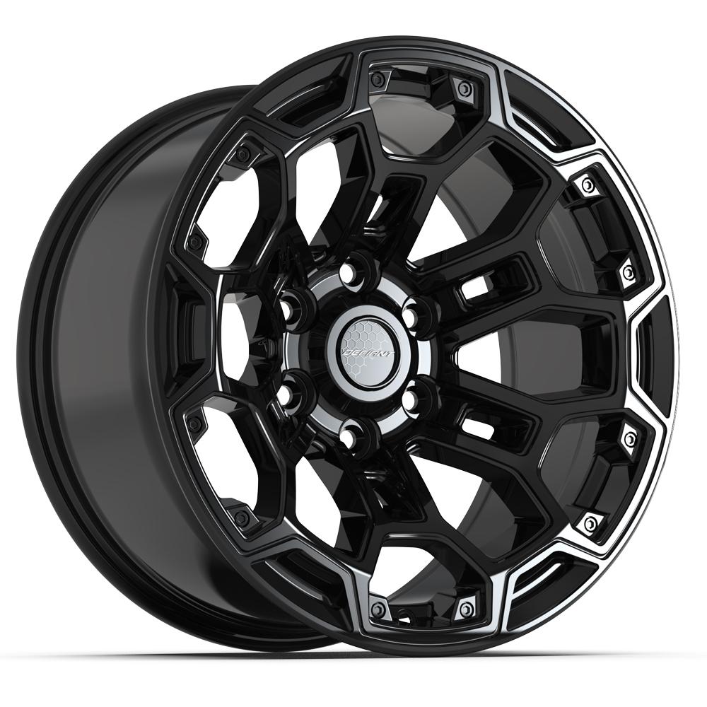 DEFIANT DF03 18x9 6x139.7 -12et Gloss Black Wheel