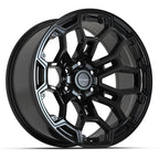 DEFIANT DF03 20x9 6x139.7 -12et Gloss Black Wheel