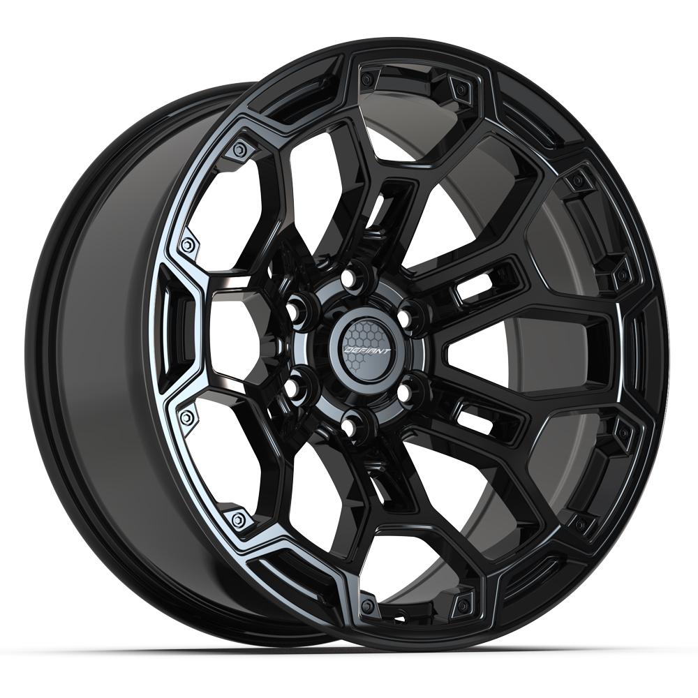 DEFIANT DF03 20x9 6x139.7 -12et Gloss Black Wheel