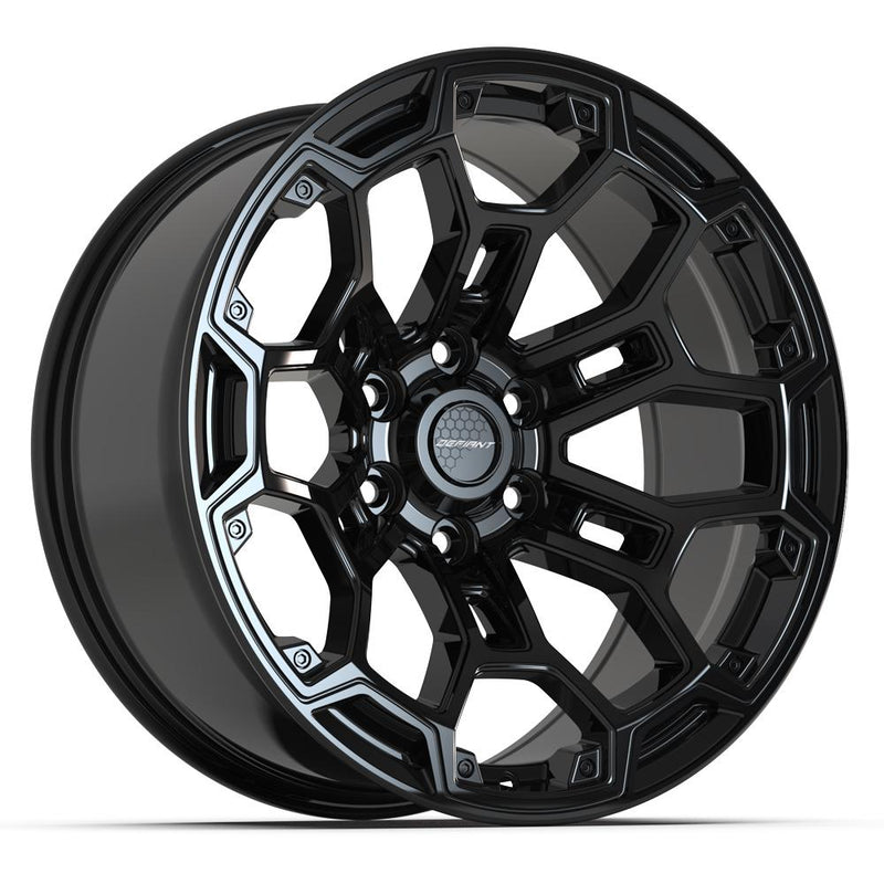 DEFIANT DF03 20x9 6x139.7 -12et Gloss Black Wheel