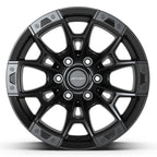 DEFIANT DF04 17x9 6x135 12et Satin Black Wheel - View 2