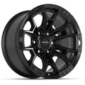 DEFIANT DF04 17x9 6x135 12et Satin Black Wheel