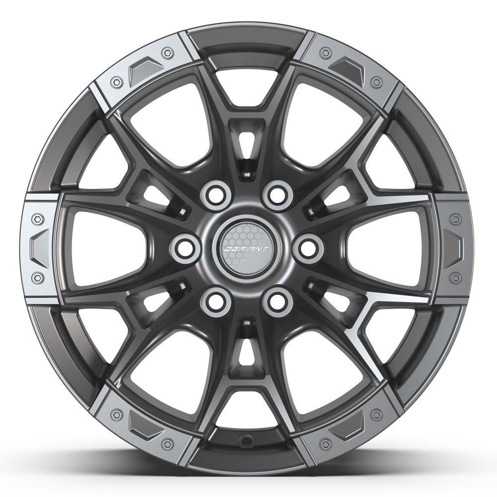 DEFIANT DF04 17x9 6x135 12et Dark Satin Charcoal Wheel - View 2