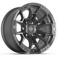 DEFIANT DF04 17x9 6x135 12et Dark Satin Charcoal Wheel