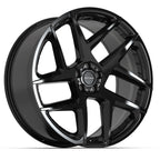 DEFIANT DF05 22x10 5x108 37et Gloss Black Wheel