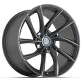 DEFIANT DF06 20x10 5x120 35et Dark Satin Charcoal Wheel