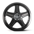DEFIANT DF07 20x10.5 5x115 26et Satin Black Wheel - View 2