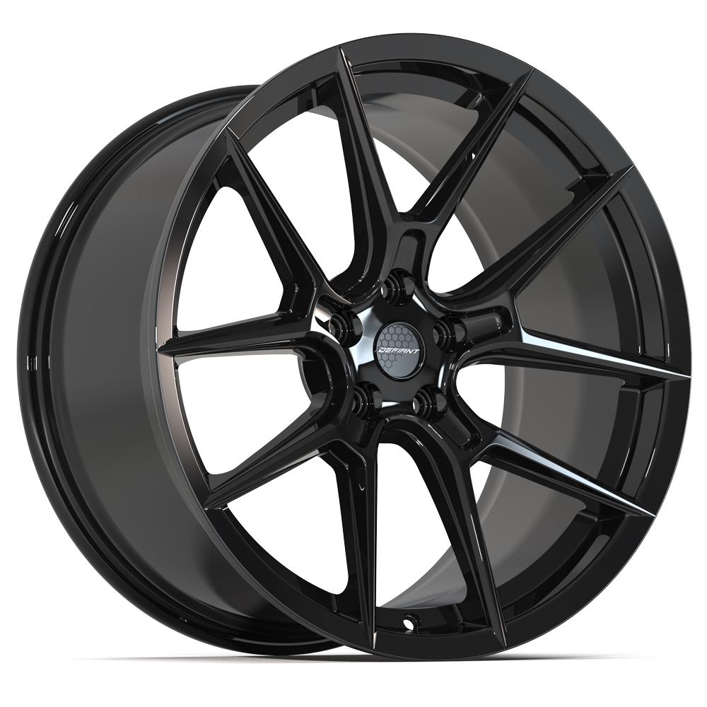 DEFIANT DF08 20x10 5x114.3 38et Gloss Black Wheel