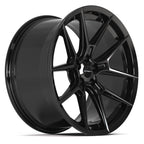 DEFIANT DF08 20x10 5x114.3 38et Gloss Black Wheel - View 3