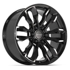 DEFIANT DF15A 20x9 6x139.7 18et Gloss Black Wheel