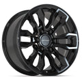 DEFIANT DF15B 18x9 6x139.7 18et Gloss Black Wheel