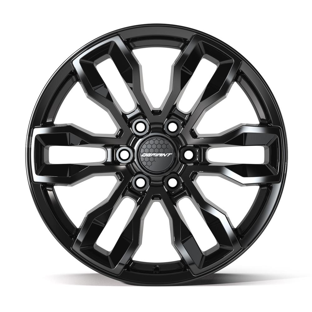 DEFIANT DF15B 20x9 6x139.7 18et Gloss Black Wheel - View 2