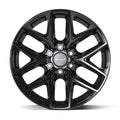 DEFIANT DF17A 20x9 6x139.7 18et Gloss Black Wheel - View 2