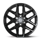 DEFIANT DF17A 20x9 6x139.7 18et Gloss Black Wheel - View 2