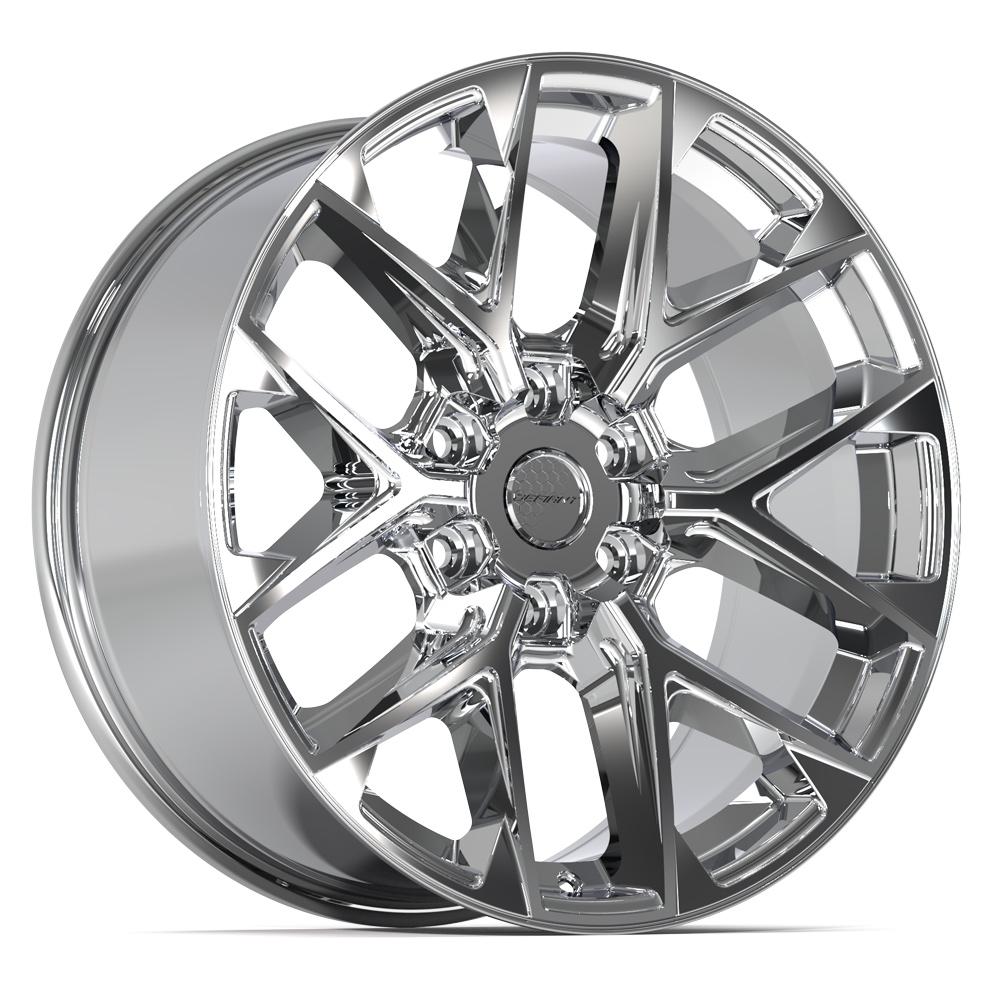 DEFIANT DF17A 20x9 6x139.7 18et Chrome Wheel