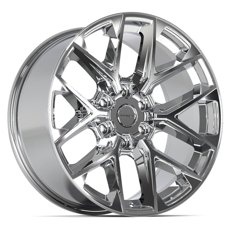 DEFIANT DF17A 20x9 6x139.7 18et Chrome Wheel