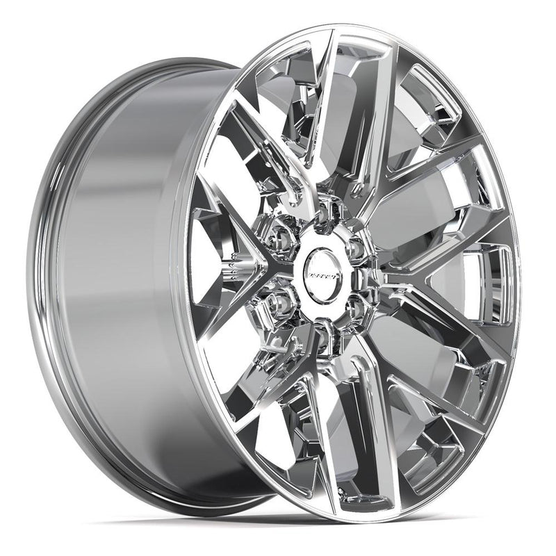 DEFIANT DF17A 20x9 6x139.7 18et Chrome Wheel - View 3