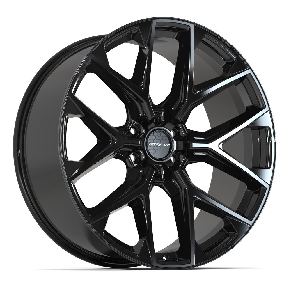 DEFIANT DF17A 24x10 6x139.7 24et Gloss Black Wheel