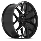 DEFIANT DF17A 24x10 6x139.7 24et Gloss Black Wheel - View 3