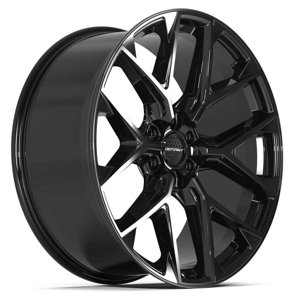 DEFIANT DF17A 24x10 6x139.7 24et Gloss Black Wheel - View 3