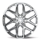 DEFIANT DF17A 24x10 6x139.7 18et Chrome Wheel - View 2