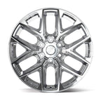 DEFIANT DF17B 20x9 6x139.7 18et Chrome Wheel - View 2