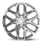 DEFIANT DF17B 22x9 6x139.7 18et Chrome Wheel - View 2
