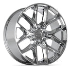DEFIANT DF17B 22x9 6x139.7 18et Chrome Wheel