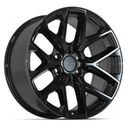 DEFIANT DF17C 20x9 6x135 18et Gloss Black Wheel - View 3