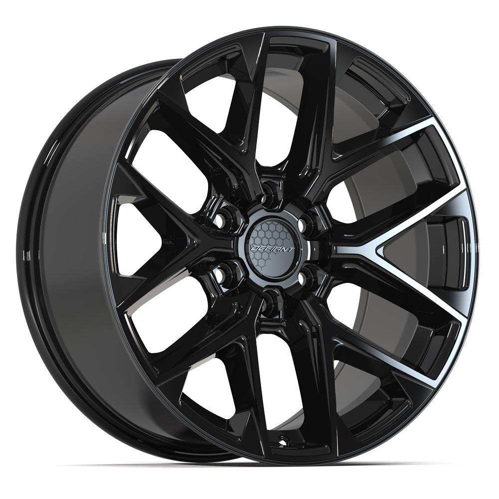 DEFIANT DF17C 20x9 6x135 18et Gloss Black Wheel - View 3