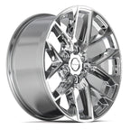 DEFIANT DF17C 20x9 6x135 18et Chrome Wheel - View 3