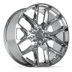 DEFIANT DF17C 22x9 6x135 24et Chrome Wheel